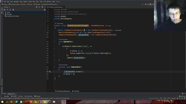 Почему важно отписываться от событий в Unity? смотреть онлайн