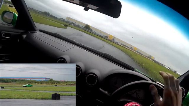 Выехал на автодром. Поставил новый руль. смотреть онлайн