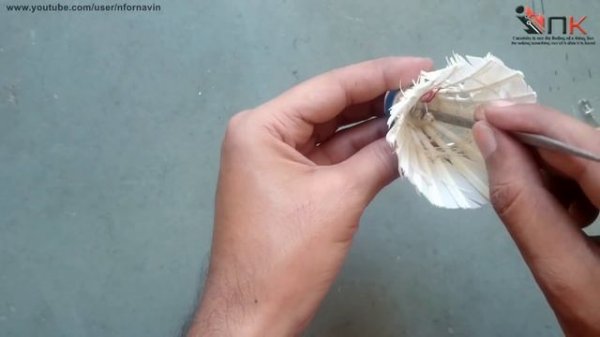 How to Make a LED Shuttlecock | How to Play Badminton at Night