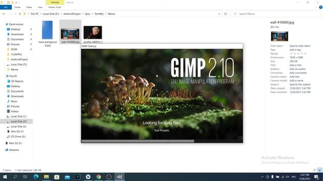 Как изменить цвет в GIMP. Цветокоррекция. смотреть онлайн