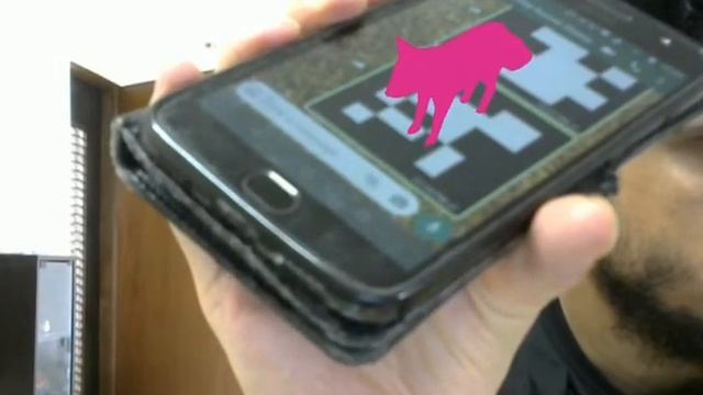 Small 3D AR Project with AR Marker and Opencv Python смотреть онлайн