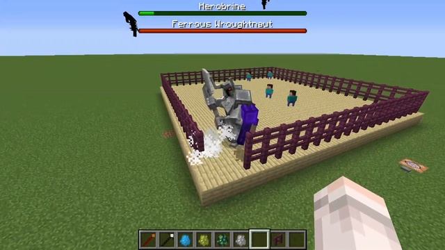 HEROBRINE vs All Minecraft BOSSES / Minecraft Mob Battle 1.19.3 смотреть онлайн