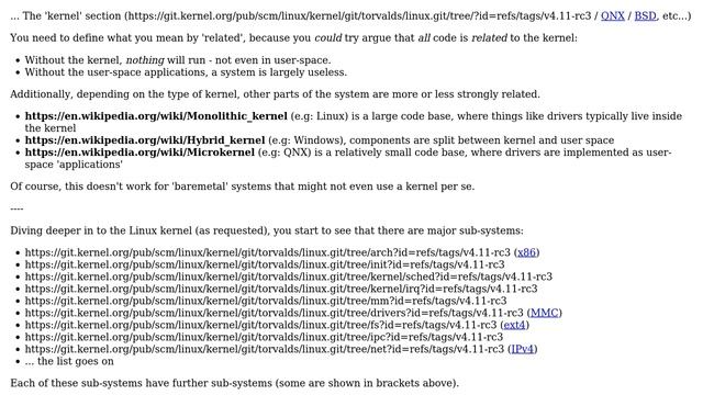 Unix & Linux: What section of OS code is related to the kernel? смотреть онлайн