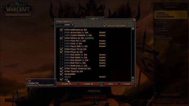 Addons for WoW MoP 5.4 (Warlock Demonology UI) смотреть онлайн