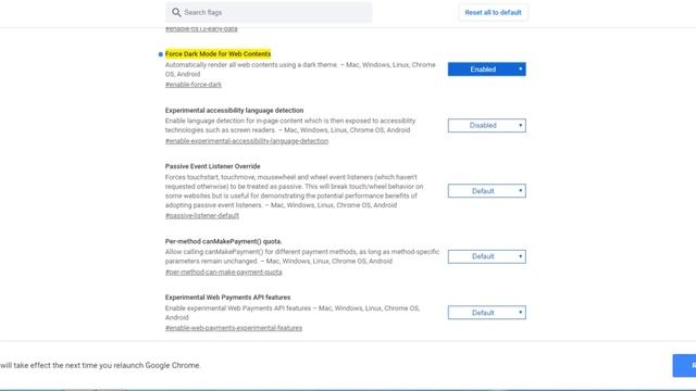 Темная тема в Chrome #PC #iOS #android смотреть онлайн