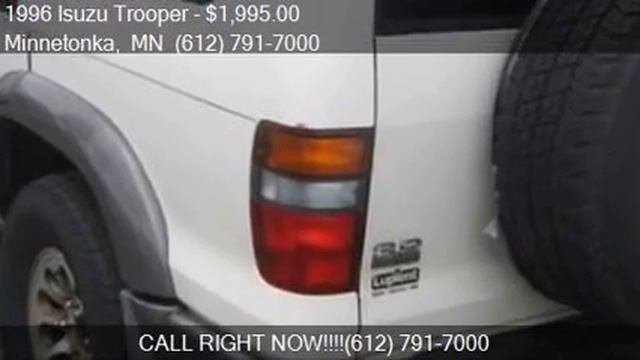 1996 Isuzu Trooper for sale in Minnetonka, MN 55343 at Days смотреть онлайн