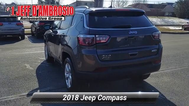 Certified 2018 Jeep Compass Latitude, Downingtown, PA 220396A смотреть онлайн