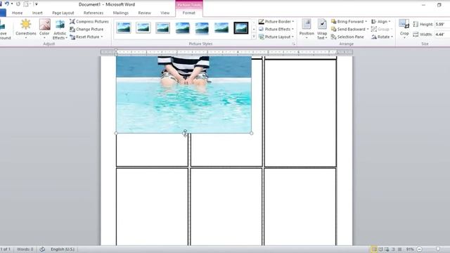 How to make easy polaroid photos in ms word смотреть онлайн