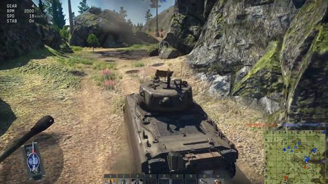 WAR THUNDER multiplayer walkthrough #1 AMD смотреть онлайн