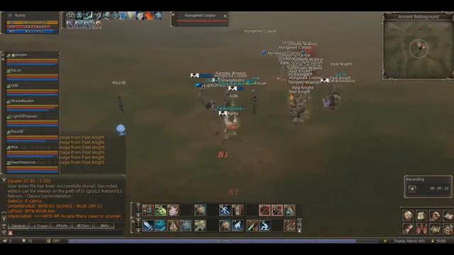 mage AOE Ancient Battleground Lineage 2 Reborn смотреть онлайн