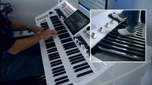 Mosaik von Andrea Berg auf der Wersi OAX 800 смотреть онлайн