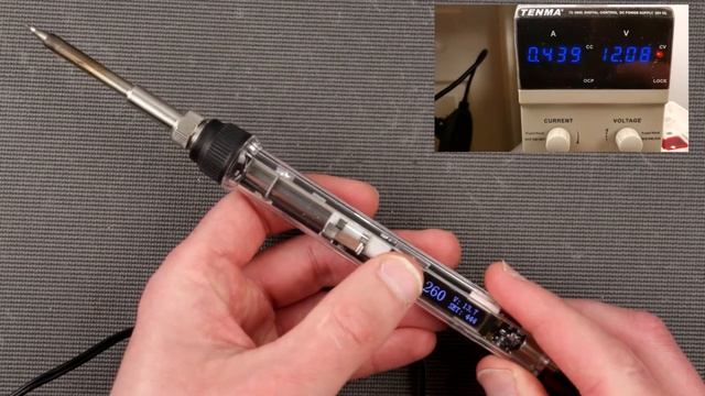 T12 Soldering Pen with OLED смотреть онлайн