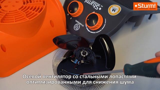 Тест на перегрев. Тепловентилятор Sturm! FH2001 смотреть онлайн