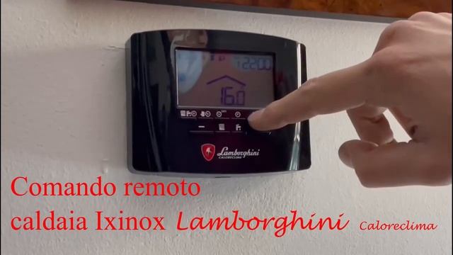 Comando remoto / Termostato caldaia Ixinox Lamborghini смотреть онлайн