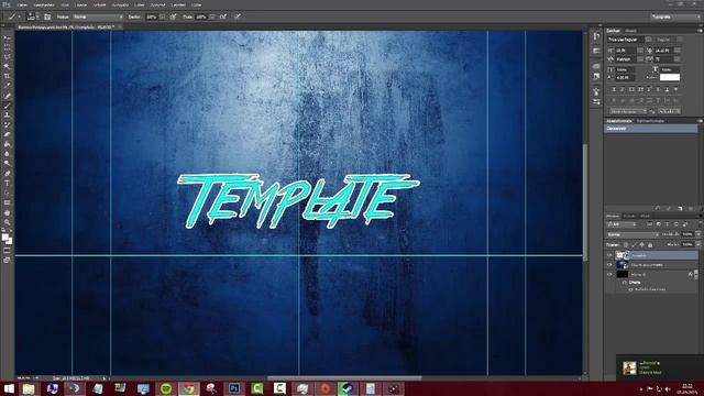 EPIC FREE YouTube Banner Template Photoshop Speedart смотреть онлайн