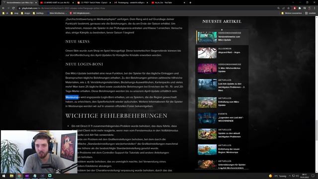 Lost Ark März Update Patch Notes - Argos, PvP & Skins смотреть онлайн