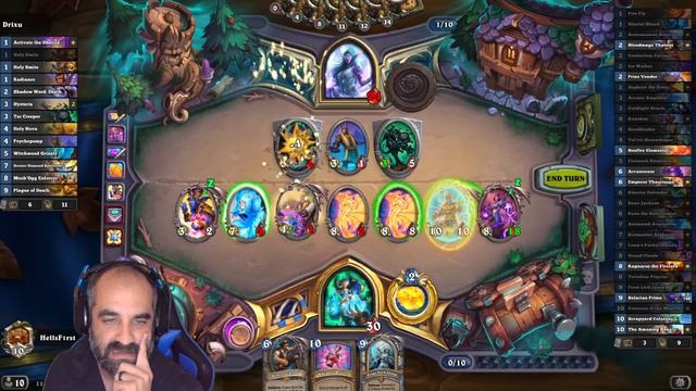 Best Elemental Mage Ever | Wild Highlander Mage | Hearthstone смотреть онлайн