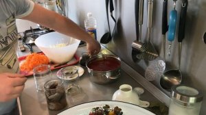 Минтай в томатном соусе в автоклаве