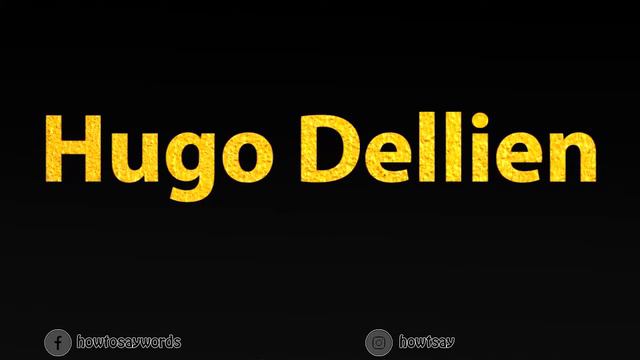 How To Pronounce Hugo Dellien смотреть онлайн