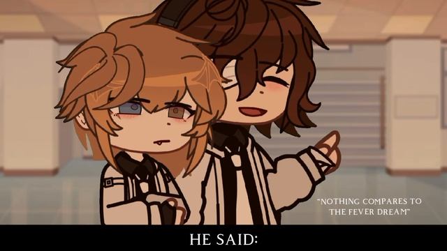 ☆. "wait for you.." | BSD | soukoku | highschool AU смотреть онлайн