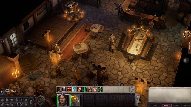 Pathfinder Kingmaker: Defender's Heart Inn Ambience II Studying, Sleeping, ASMR, Travelling II смотреть онлайн