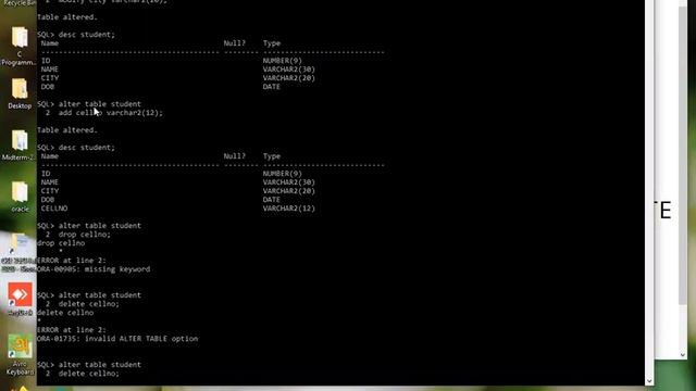 Database Programming using ORACLE : PL/SQL LECTURE -2 смотреть онлайн