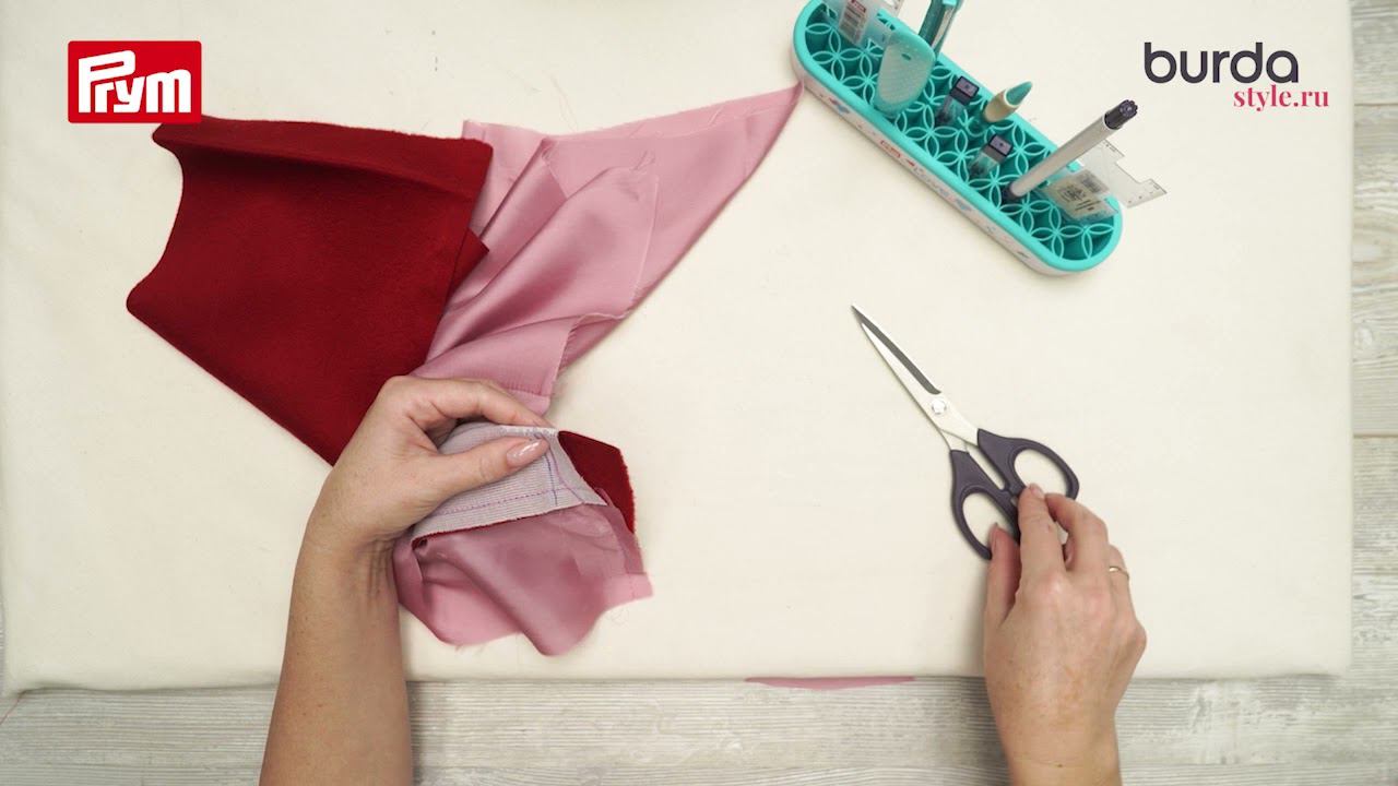 Мастер-класс: как соединить подкладку с изделием вокруг шлицы смотреть онлайн