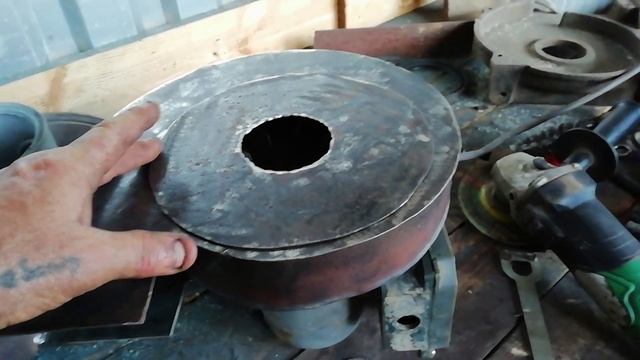 ТУРБИНА, самодельная для веялки, кузнечного горна. Как изготовить воздушную турбину. смотреть онлайн