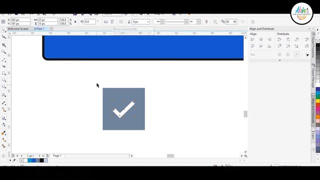 Tutorial 23 - how to Create UI (User Interface) background in Corel Draw смотреть онлайн