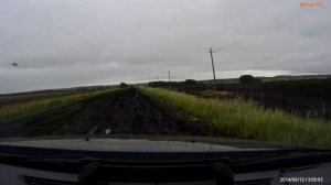 На Дастере по грязи