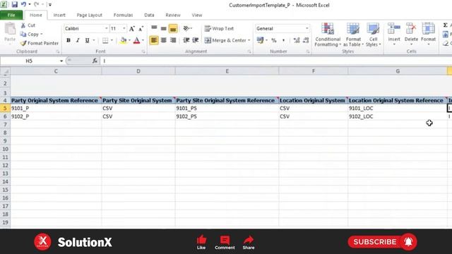 Customer Upload Techno Functional - Oracle Fusion (Part 1) | Oracle Tutorial | SolutionX смотреть онлайн