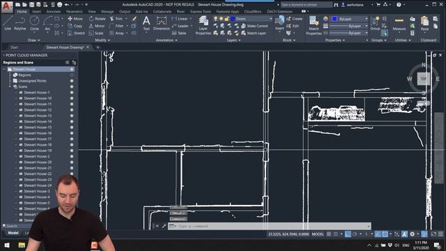 How to Create a 2D Floorplan Drawing from a Laser Scan in AutoCAD (FULL LENGTH TUTORIAL) смотреть онлайн