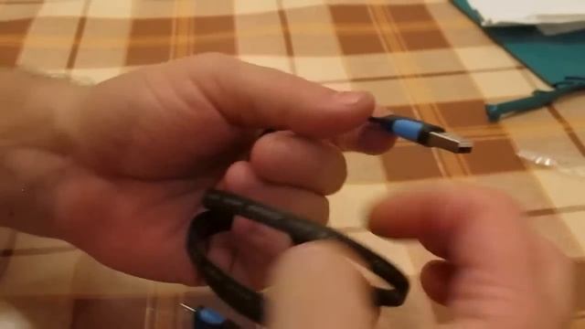 Распаковка микро USB кабеля VENTION