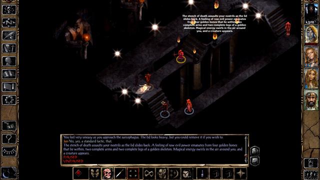 Baldur's Gate II: Shadows Of Amn • Two Lich Kill Cheese Tactics