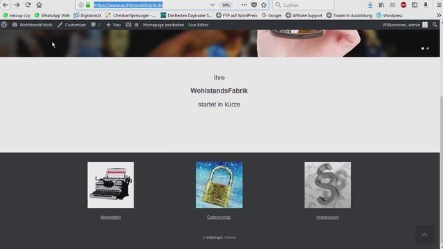WordPress 015 Wordpress Cookie Hinweis auf der Homepage platzieren von ChristianSpielvogel смотреть онлайн