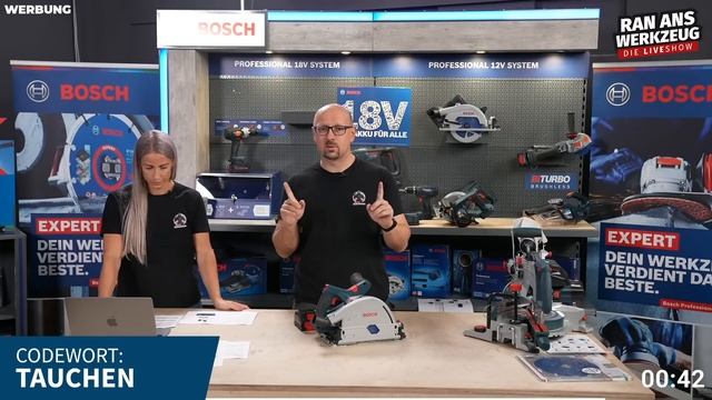 RAN ANS WERKZEUG - Die Liveshow / LIVE-SHOPPING  Mit Bosch // 29.10.2022 // 20.15 Uhr