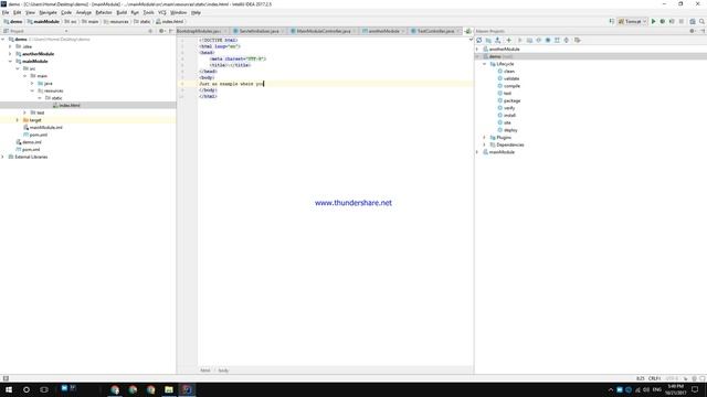 2017: Springboot Multi Module Project 05 Adding static resources смотреть онлайн