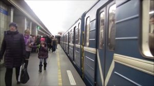 «Единственный!» Метропоезд 81-540.1/541.1 в Петербургском метрополитене.