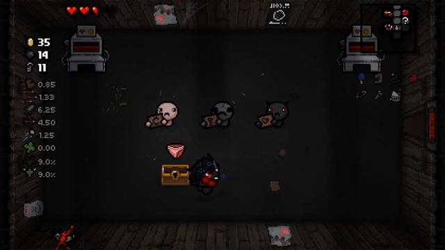 (The Binding of Isaac: Rebirth) не очень забег смотреть онлайн