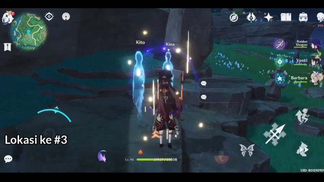 5 Location Kito & Kina Ghost | Precious Chest | Tsurumi Island Genshin Impact смотреть онлайн