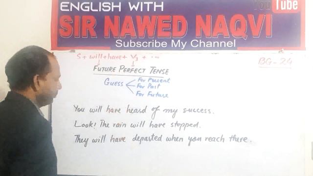 Future Perfect Tense-BG-24 (NAWED NAQVI) смотреть онлайн