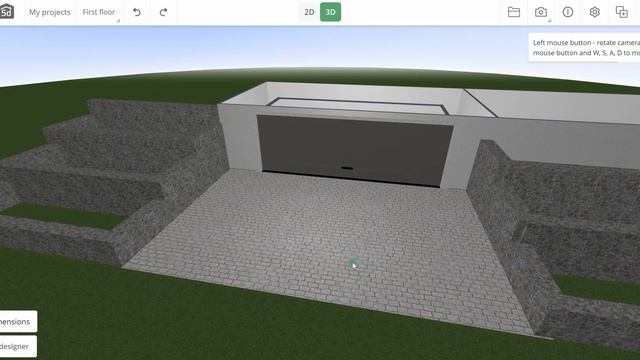 How to build an underground house garage? 3 ideas | Planner 5D смотреть онлайн