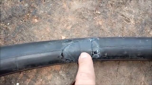 Заклеил камеру велосипеда супер клеем! смотреть онлайн