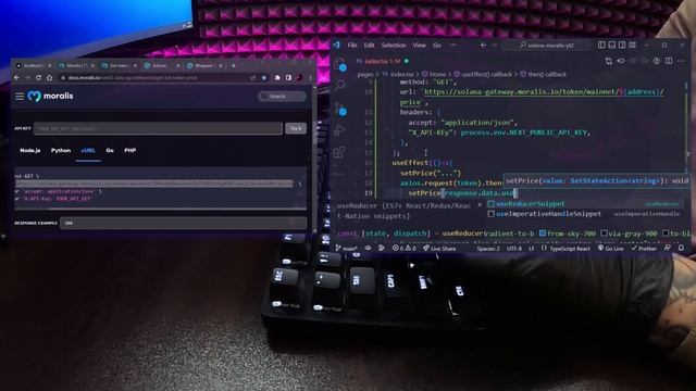 How to Get Solana Tokens Prices - Moralis, Next.js 13 and Tailwind CSS (No talking) смотреть онлайн