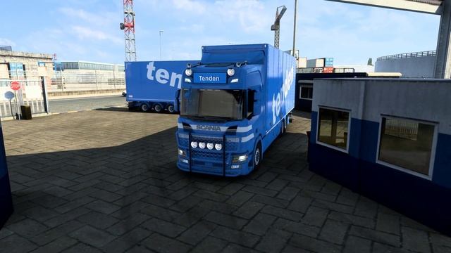 ETS2 1.45 Scania NG Tandem Tenden Skin смотреть онлайн
