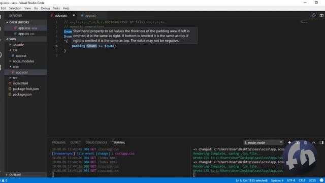 5 sass operators numerical Operators part 3 sass{scss} смотреть онлайн