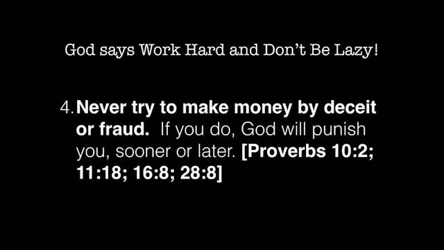 WORKING HARD IS PLEASING TO GOD--DO YOU HAVE GOD'S WORK ETHIC OR JUST A CULTURAL ONE? смотреть онлайн