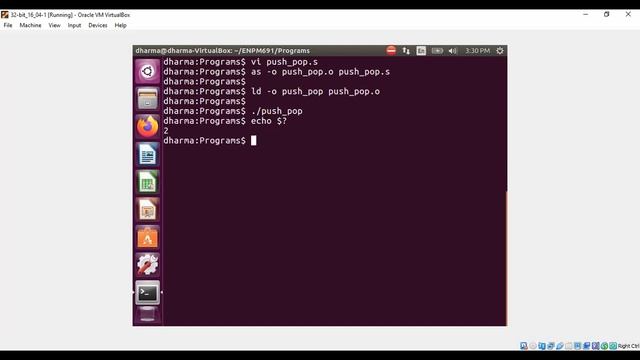 Push and Pop in Assembly смотреть онлайн