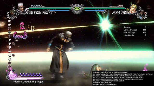 JoJo's Bizzare Adventure: All-Star Battle R - Enrico Pucci (Final) (DLC) Moveset Showcase смотреть онлайн