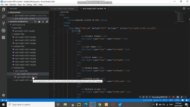 ACTIVITY 3.2 – WEB FORMS AND PHP ARITHMETIC OPERATIONS / ACT2-MOD3-RSE смотреть онлайн